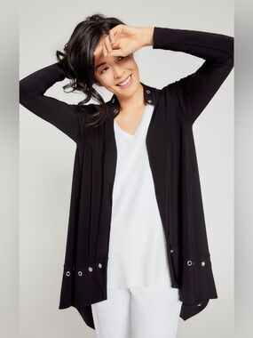 Sympli Halo Cardigan. Black. Size 12. Excellent condition!